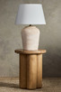Maddox One Light Table Lamp (HL1186201-PBR/CHT)