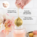 Small Gold Tea Infuser Ball (case of 6)-view-2