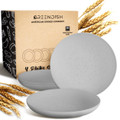 Wheat Straw Plates  Set of 4 (Case pack of 4)-view-1