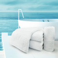 Oxford Regale 100% Cotton Bath Towels (Quantities Vary by Size)