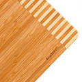 BergHOFF Bamboo Rectangle Cutting Board, Two-tone Stripe, 13"x9"x0.6"-view-4