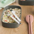 BergHOFF Leo 4Pc 18/10 Stainless Steel Travel Flatware Set & Pink Holder-view-7