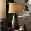 Poly lamp with carving detail Table Lamp