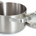 BergHOFF Graphite Recycled 18/10 Stainless Steel Stockpot 10", 6.3qt. With Glass Lid BergHOFF Graphite Recycled 18/10 Stainless Steel Stockpot 10", 6.3qt. With Glass Lid-view-12