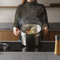 BergHOFF Graphite Recycled 18/10 Stainless Steel Stockpot 10", 6.3qt. With Glass Lid BergHOFF Graphite Recycled 18/10 Stainless Steel Stockpot 10", 6.3qt. With Glass Lid-view-18