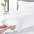 Dream Comfort 400 Thread Count Cotton Sateen Pillowcases (Set of 2)-view-2