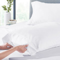 Dream Comfort 400 Thread Count Cotton Sateen Pillowcases (Pack of 40)-view-2