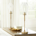 Clear glass uplight Table Lamp (set of 2)