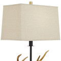 Resin antlers and marble base Table Lamp