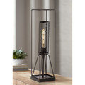 Industrial uplight rubbed bronze Table Lamp