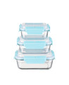 3-Piece Hi-Top Lid Glass Food Storage Set with Lids-view-1