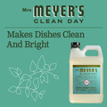 Mrs. Meyers Dish Soap Refill, 48 oz, Basil (Pack of 6)-view-5