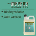 Mrs. Meyers Dish Soap Refill, 48 oz, Basil (Pack of 6)-view-6