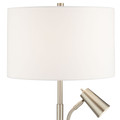 Brushed nickel with reading light Table Lamp