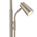 Brushed nickel with reading light Table Lamp