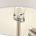Brushed nickel with reading light Table Lamp