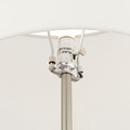 Metal lamp in brushed nickel Floor Lamp