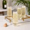 Stemless Champagne Flute Set-view-9