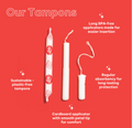 Aunt Flow Fave Organic Cotton Tampons (Box of 36)-view-6