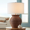 Poly rattan jar Table Lamp