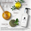 Terra Pure Green Tea Lotions, 10.14 oz EcoLux Bracket Refillable Dispenser Bottle (Pack of 24)-view-4