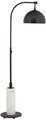 Downbridge metal and marble Floor Lamp