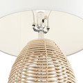 Natural rattan basket Table Lamp