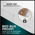 Protect-A-Bed AllerZip Zippered Mattress  Encasement (Set of 4)-view-2