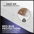 Protect-A-Bed Essential Zippered Mattress Encasement (Set of 4)-view-2