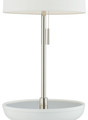 All metal with tray white finish Floor Lamp