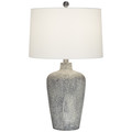 Ceramic Rock Finish 25.5"Ht Table Lamp