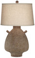 30"ht brown terracotta Table Lamp