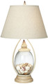 Fillable Clear Glass Jars Table Lamp