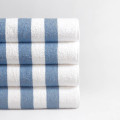 Cabana Stripe Pool Towel Blue & White (Set of 24)