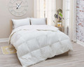 Luxury 330TC White Goose Down Comforter All Seasons Weight
