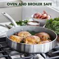 GreenPan Chatham Stainless Steel 12-Piece Cookware Set *NEW*