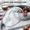 GreenPan Chatham Stainless Steel 2.5-Quart Chef's Pan with Lid *NEW*