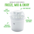 Electric White Ice Cream Maker