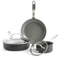 GreenPan Chatham Ceramic Nonstick 5-Piece Cookware Set | Gray *NEW*