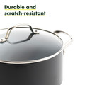 GreenPan Valencia Pro Ceramic Nonstick 5-Quart Stockpot with Lid