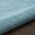 Inhaven Positano Aqua Casual Indoor/Outdoor Rug