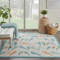 Waverly Sun N Shade Multicolor Novelty Indoor/Outdoor Rug