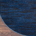 Inhaven Essentials Midnight Blue Indoor/Outdoor Rug-view-3