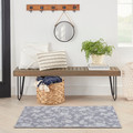 Waverly Washables Collection Grey Modern & Contemporary Indoor Rug