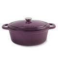 BergHOFF Neo 5 Quart Cast Iron Oval Covered Dutch Oven