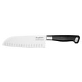 BergHOFF Essentials 7" Stainless Steel Santoku Knife, Scallopped, Gourmet