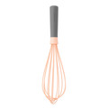 BergHOFF Leo 11" Silicone Whisk, Pink & Grey