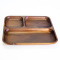 BergHOFF Acacia Wooden Tray, 10"x10"x1"