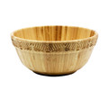 BergHOFF Bamboo Salad Bowl, Two-Tone, 10"