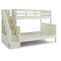 Century Twin Over Full Bunk Bed with Stairs